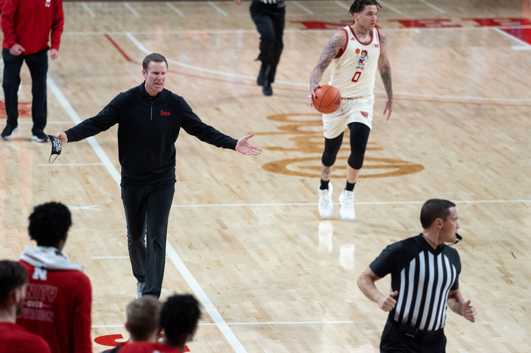 Nebraska Basketball vs. Wisconsin Photo No. 11